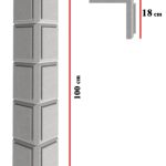Fasádny rohový prvok - UKT 5700
